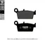 Galfer Bremseklosser, Semi-metall Anbefalt for urban/off-Road/Custom