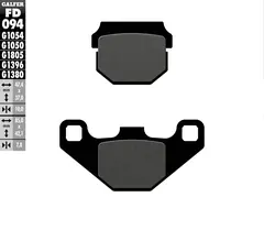 Galfer Bremseklosser, Semi-metall Anbefalt for urban/off-Road/Custom