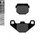 Galfer Bremseklosser, Semi-metall Anbefalt for urban/off-Road/Custom