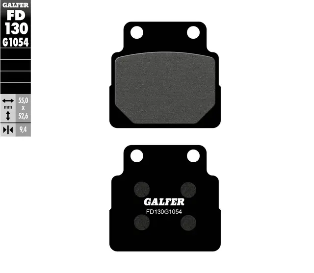 Galfer Bremseklosser, Semi-metall Anbefalt for urban/off-Road/Custom 