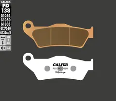 Galfer Bremseklosser, Sinter Sinter - &quot;Racing Off-Road&quot;, MX/Enduro