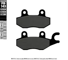 Galfer Bremseklosser, Semi-metall Anbefalt for urban/off-Road/Custom