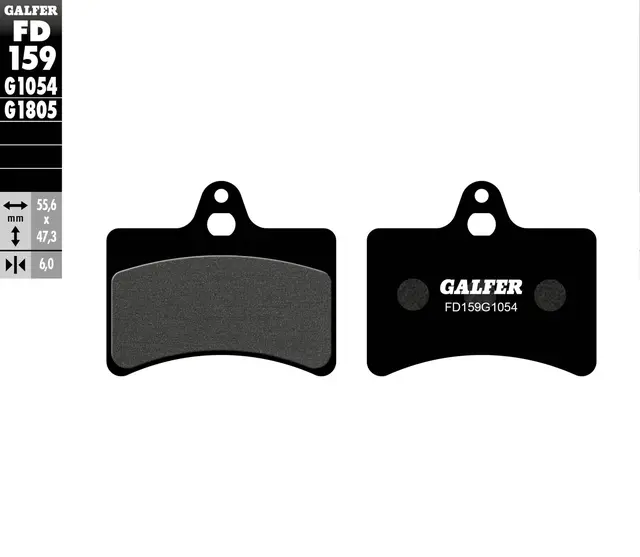 Galfer Bremseklosser, Semi-metall Anbefalt for urban/off-Road/Custom 