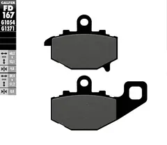 Galfer Bremseklosser, Semi-metall Anbefalt for urban/off-Road/Custom