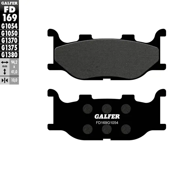 Galfer Bremseklosser, Semi-metall Anbefalt for urban/off-Road/Custom 