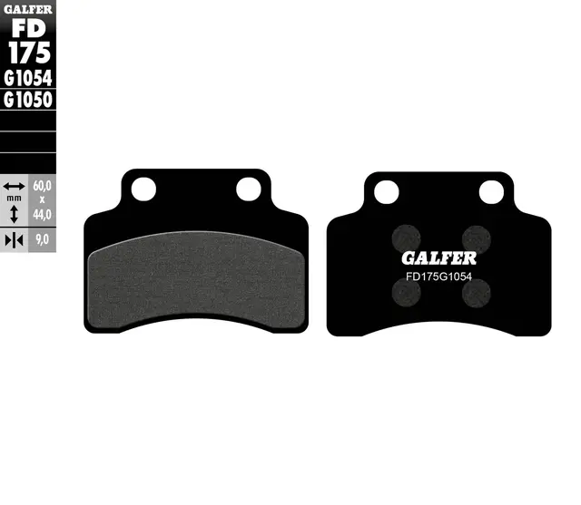Galfer Bremseklosser, Semi-metall Anbefalt for urban/off-Road/Custom 