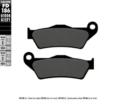 Galfer Bremseklosser, Semi-metall Anbefalt for urban/off-Road/Custom
