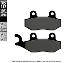 Galfer Bremseklosser, Semi-metall Anbefalt for urban/off-Road/Custom