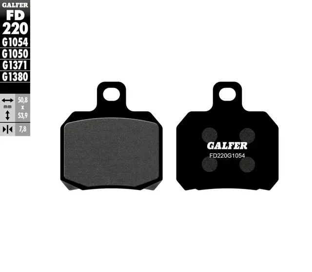 Galfer Bremseklosser, Semi-metall Anbefalt for urban/off-Road/Custom 
