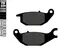 Galfer Bremseklosser, Semi-metall Anbefalt for urban/off-Road/Custom