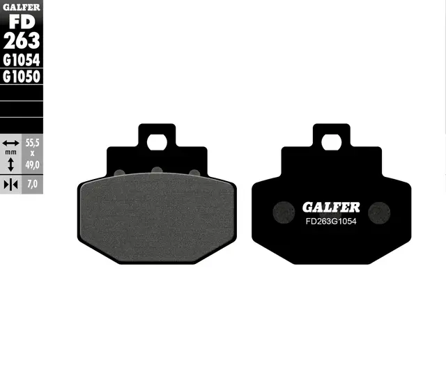 Galfer Bremseklosser, Semi-metall Anbefalt for urban/off-Road/Custom 