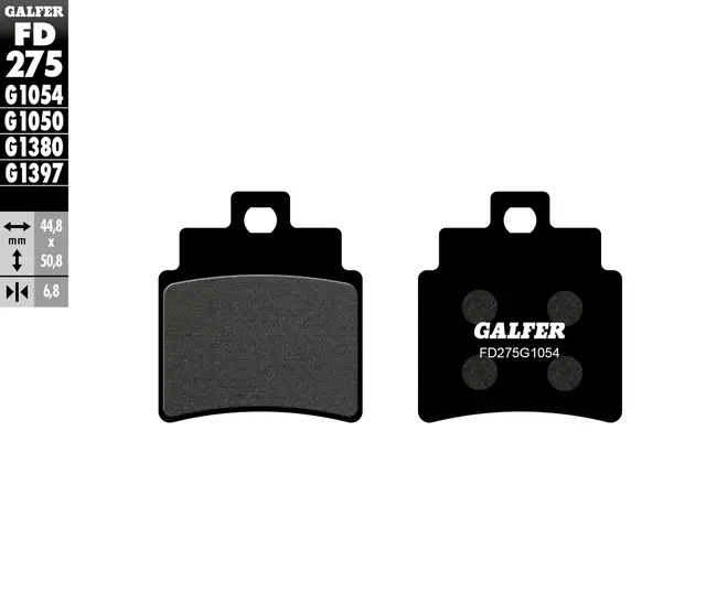 Galfer Bremseklosser, Semi-metall Anbefalt for urban/off-Road/Custom 