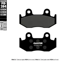Galfer Bremseklosser, Semi-metall Anbefalt for urban/off-Road/Custom