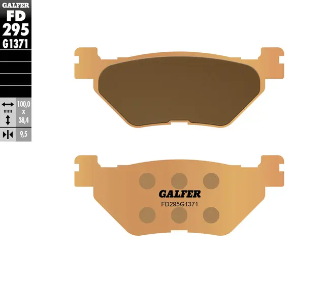 Galfer Bremseklosser, Sinter, Gate Bakklosser for custom/gatesykler 