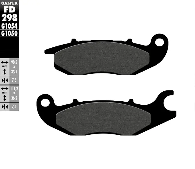 Galfer Bremseklosser, Semi-metall Anbefalt for urban/off-Road/Custom 