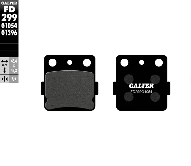 Galfer Bremseklosser, Semi-metall Anbefalt for urban/off-Road/Custom 