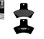 Galfer Bremseklosser, Semi-metall Anbefalt for urban/off-Road/Custom