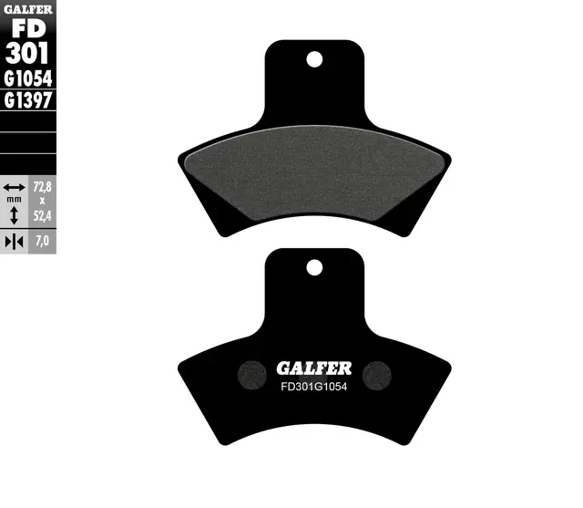Galfer Bremseklosser, Semi-metall Anbefalt for urban/off-Road/Custom 