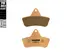 Galfer Bremseklosser, Sinter, Quads Kvalitetsklosser for ATV/UTV