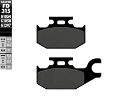 Galfer Bremseklosser, Semi-metall Anbefalt for urban/off-Road/Custom