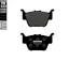 Galfer Bremseklosser, Semi-metall Anbefalt for urban/off-Road/Custom