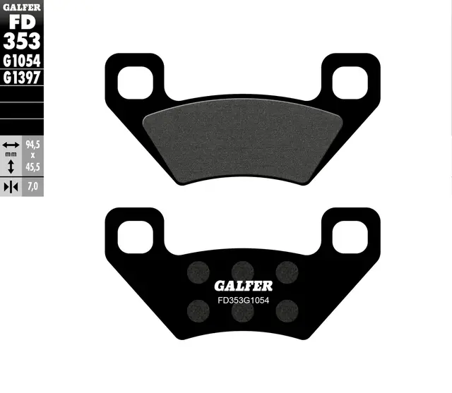 Galfer Bremseklosser, Semi-metall Anbefalt for urban/off-Road/Custom 