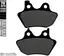 Galfer Bremseklosser, Semi-metall Anbefalt for urban/off-Road/Custom