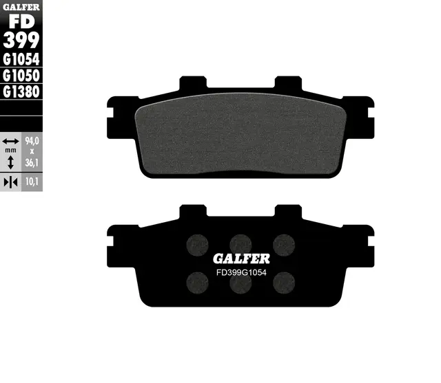 Galfer Bremseklosser, Semi-metall Anbefalt for urban/off-Road/Custom 