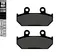 Galfer Bremseklosser, Semi-metall Anbefalt for urban/off-Road/Custom