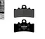 Galfer Bremseklosser, Semi-metall Anbefalt for urban/off-Road/Custom