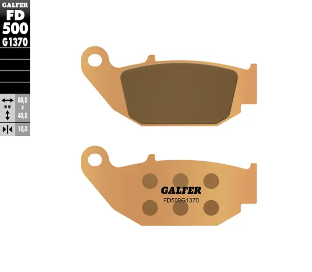 Galfer Bremseklosser, Sinter, Gate Kvalitet for gatesykler og custom 