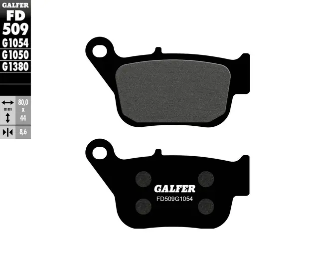 Galfer Bremseklosser, Semi-metall Anbefalt for urban/off-Road/Custom 
