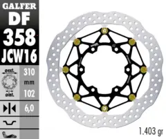 Galfer Bremseskive W Floatech Racing310X6mm