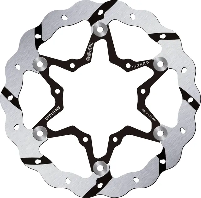 Galfer Bremseskive, Flytende Overdim Slisset (C. Stål) 270 