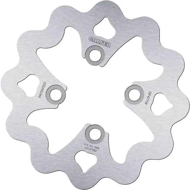 Galfer Bremseskive, W, Fast, 160x3,5mm 