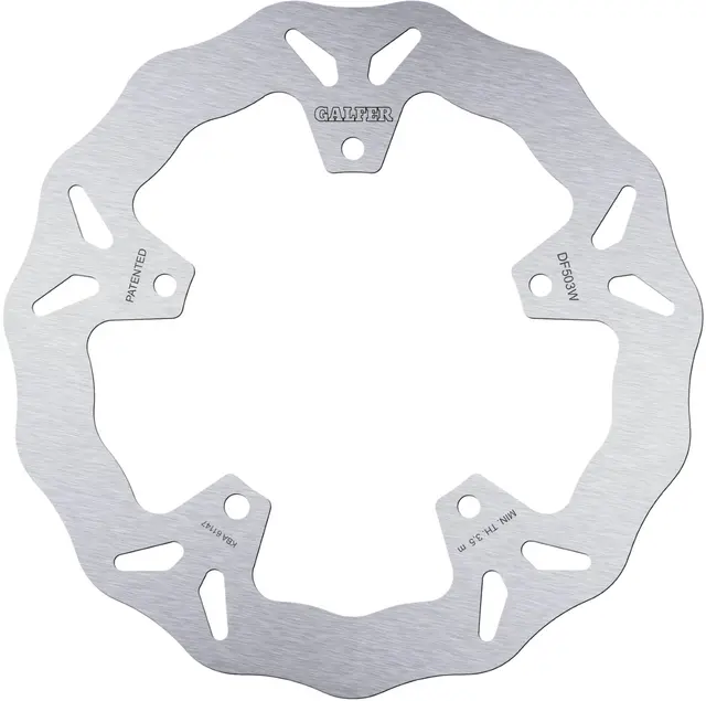 Galfer Bremseskive, W, Fast, 267x4mm 