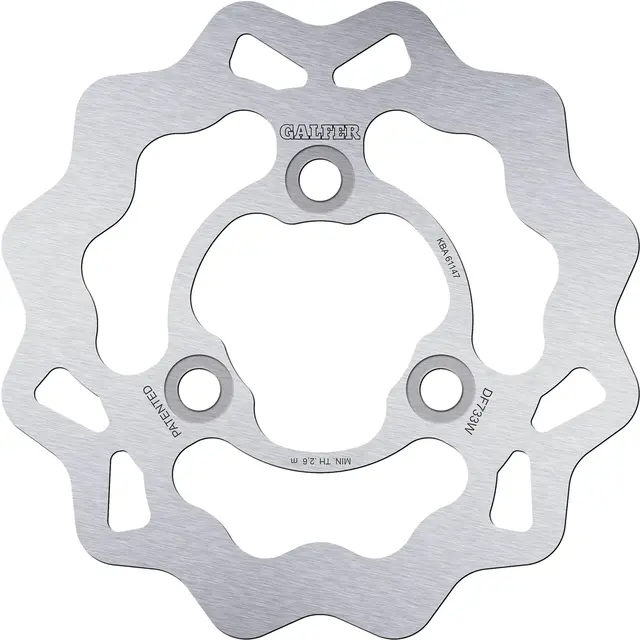 Galfer Bremseskive, W, Fast, 160x3,1mm 