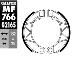 Galfer Bremsesko, MF - Lambretta (Bak)