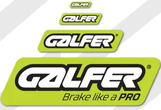 Galfer Sticker 10cm Brake like a Pro