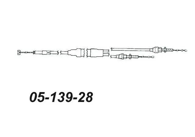 Gasswire Ski-Doo Enkel Inj. 414504700 