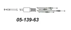 Gasswire Polaris Trippel Inj. 7080458