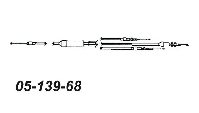 Gasswire Arctic Cat OEM: 0687-034 