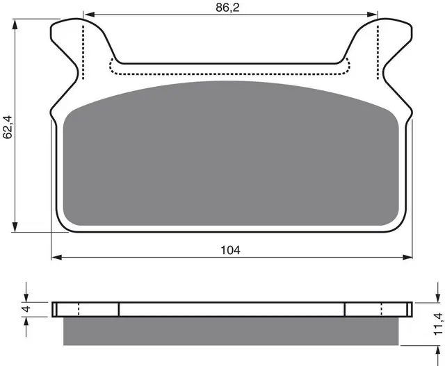 Goldfren Bremseklosser - Harley Davidson Kvalitetsklosser for de fleste forhold 