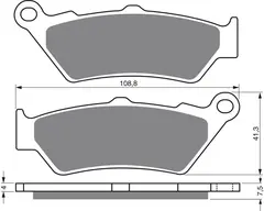 Goldfren Bremseklosser - BMW/KTM+ Klosser front