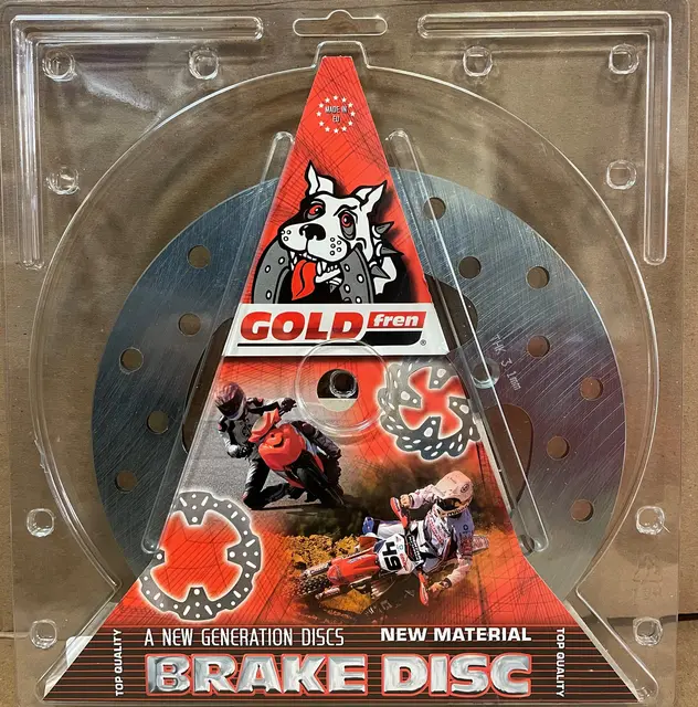 GoldFren Bremseskive B - Yama YZ65/80/85 Bak, YZ65 18->, YZ80 93-> YZ85 02-> 