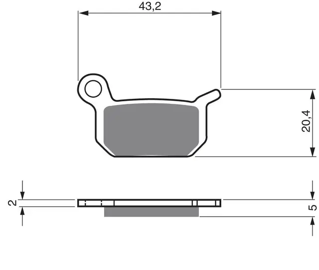 Goldfren Bremseklosser - Husqvarna/KTM+ Kvalitetsklosser for de fleste forhold 