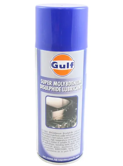 Gulf Molybdendisulfid Fett Høytemperatur sprayfett med god vedheft. 