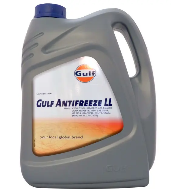 Gulf LL Frostvæske -  Grønn, 1 Liter Konsentrat 