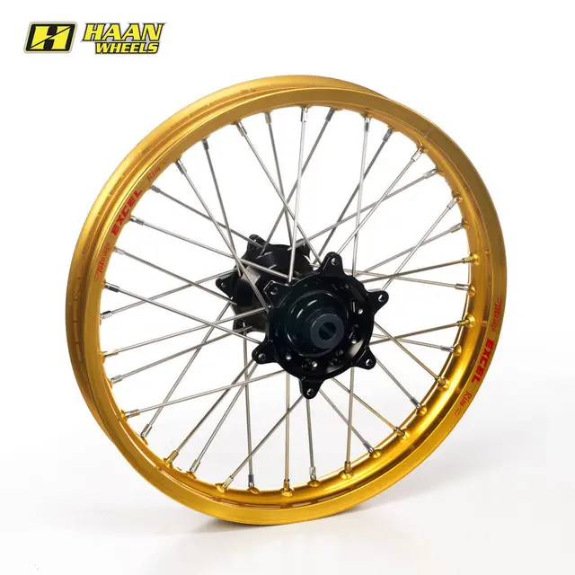 Haan Framhjul 21x1,60 - Honda CR/CRF Gull Ring/Svart Nav,CR125/250,CRF250/450 