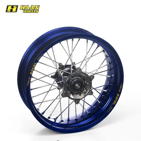 Haan Bakhjul 17x5.0 - KTM/Husaberg/HQ Bl&#229; Ring/Nav, 20mm Aksel
